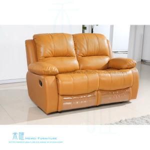 Modern Leather Recliner Sofa for Home Theater (DW-8996-2S)