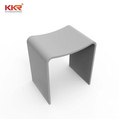 Modern Design Solid Surface Bathroom Shower Stool