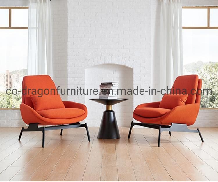 Modern Fashion Leisure Chair with Metal Legs for Home Furniture