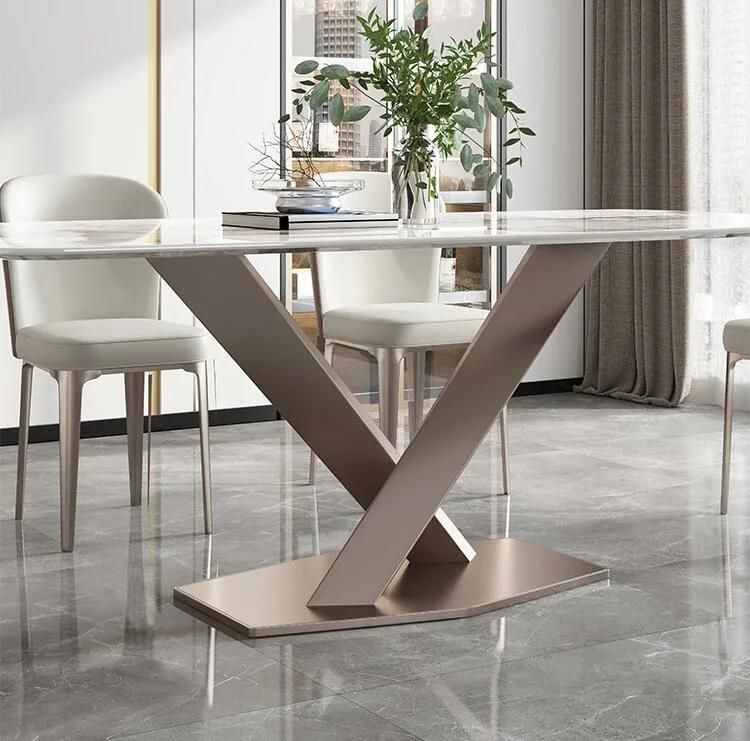 Modern Simple Popular Living Room Dining Room Furniture Net Dining Table