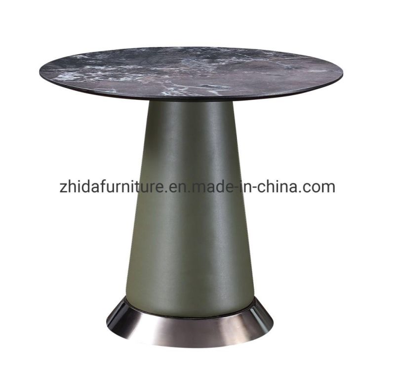 China Restaurant Furniture Round Tea Coffee Side End Dining Table