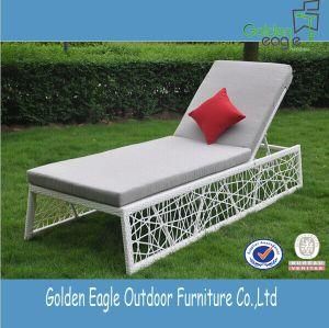 Hot Rattan Aluminium Outdside Modern Rattan Recliner