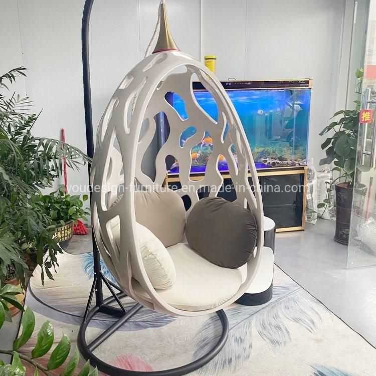 Custom Modern Garden Veranda Swing Egg Hanging Chair Furniture