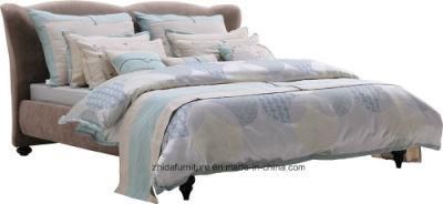 Zhida Furniture Modern Fashion Bedroom Furniture/Fabric Bed