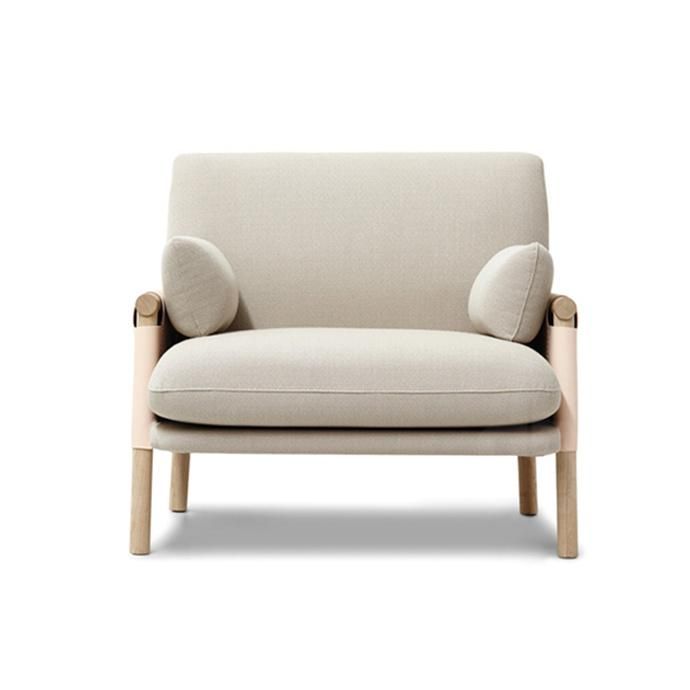 Monica Savanna Single Sofa Fabric Armchair