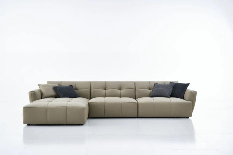 PF95 3+Couch Leather Sofas, Latest Design Sofas, Living Set in Home and Hotel Furniture Customization