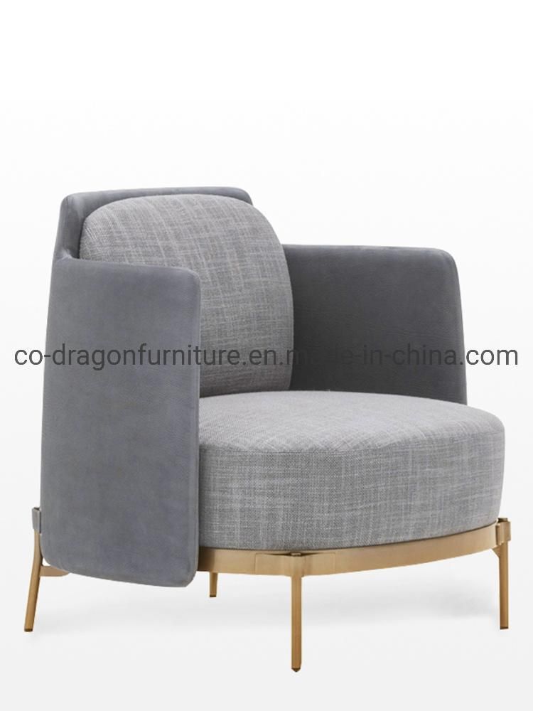 Modern Style Home Furniture Fabric Leisure Sofa Chair with Arm