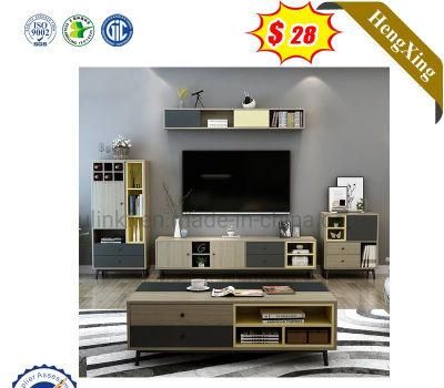 Wholesale Customized Modern Home Melamine Wooden TV Cabinet Living Room Furniture Coffee Table