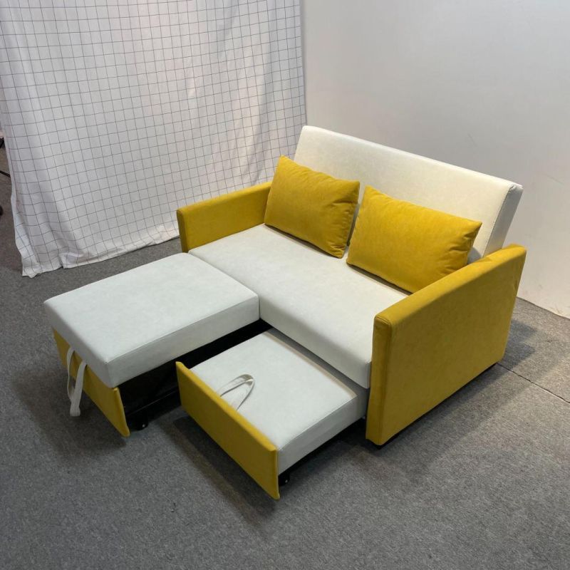 Folding Sofa Bed Small Apartment Double-Seat Multifunctional Dual-Purpose Sofa Bed