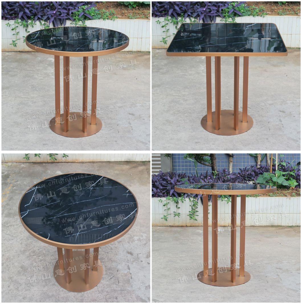 Nordic Modern Luxury Hotel Home Living Room Balcony Coffee Table Round Table