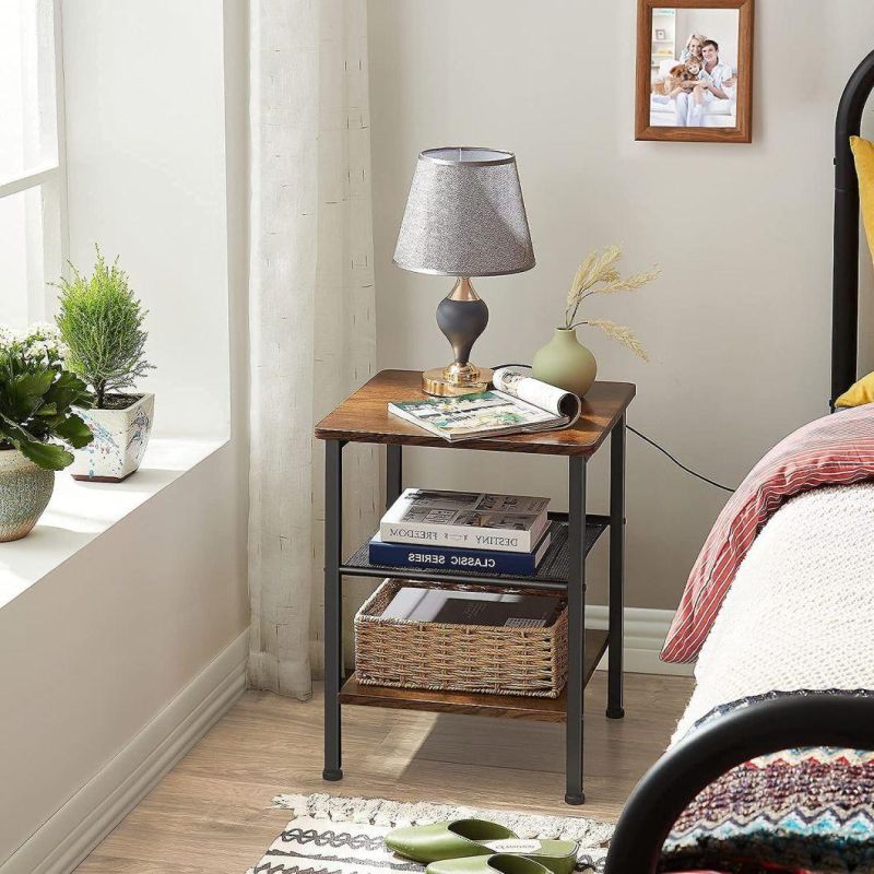 Bedroom Furniture Wooden Bedside Table Modern Solid Wood Nightstand Ash Wood Bedside Cabinet