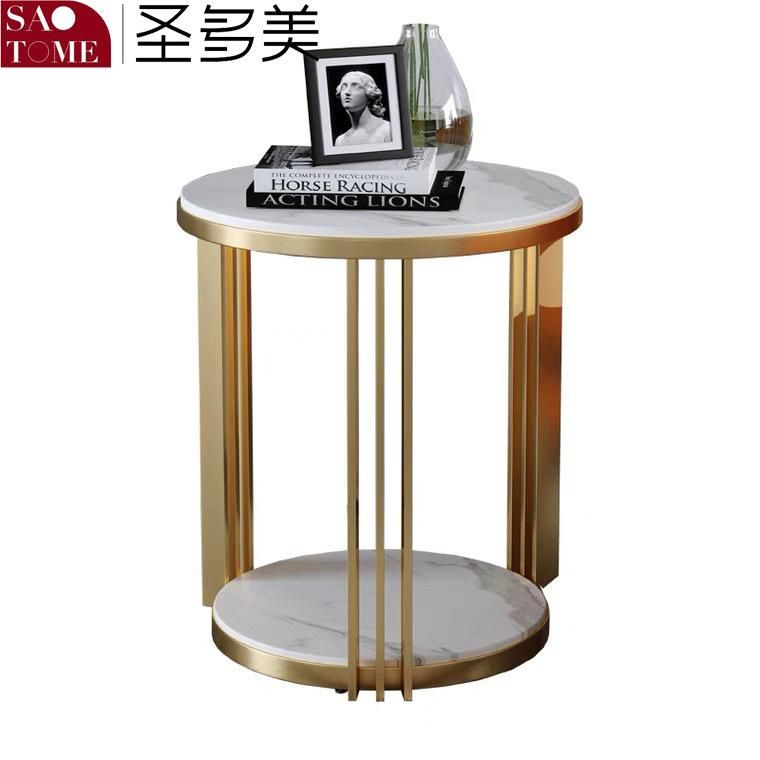 Modern Living Room Furniture Matte Rock Board Tea Table