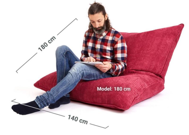 Comfortable 140X180 Fat Bean Bag Chair Lounge Cover for House Decoration