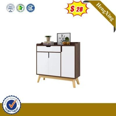 Low Price Bar Counter Cabinet Living Room Side Oak Cabinet with 3 Drawers