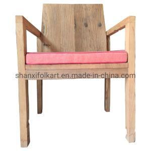 Homefurniture Reclaimed Pine Wood Dining Chair Outdoor Chair