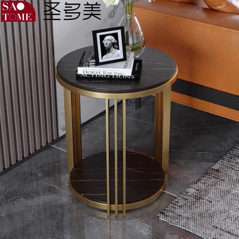 Modern Popular Living Room Furniture Matte Rock Board Tea Table