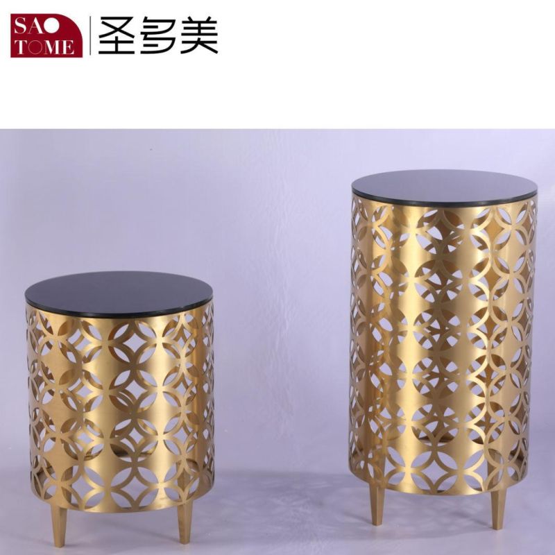 Modern Light Luxury Simple Hotel Living Room Furniture End Table