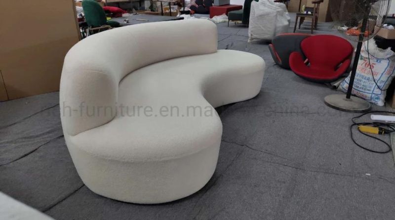 European Style Modern Home Furniture Golden Legs Velvet Sofa for Living Room Hotel Lobby