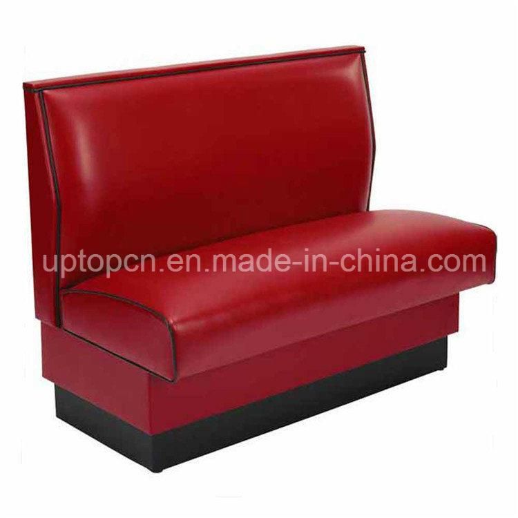 Restaurant Booth Custom Colors PU Leather Fabric Banquette Cafe Booth (SP-KS119)