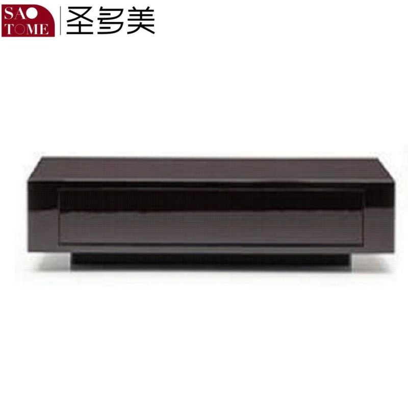 Modern New Style Living Room Walnut Long Tea Table