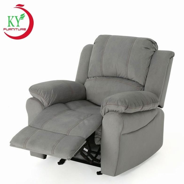 Jky Furniture Fabric Over-Filled Backrest Fabric Manual Recliner Chair