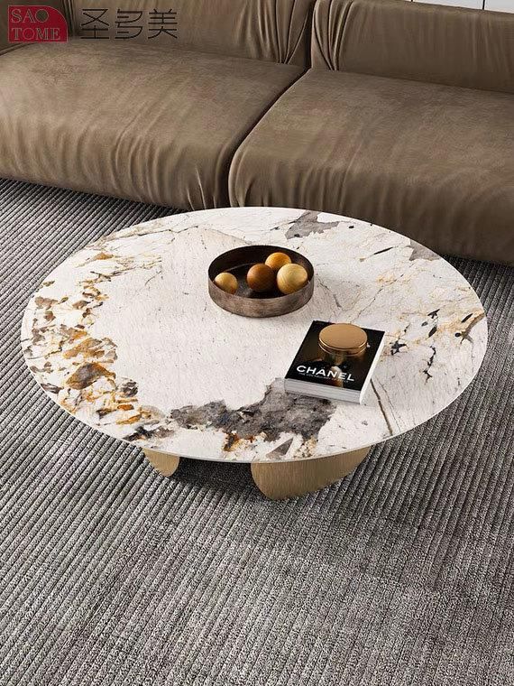 New Style Home Furniture Design Extendable Living Room Coffee Table Metal Side Table Bedroom Table Melamine Laminated Tea Table