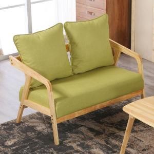 Wood Modern Single Seat Sofa for Living Room