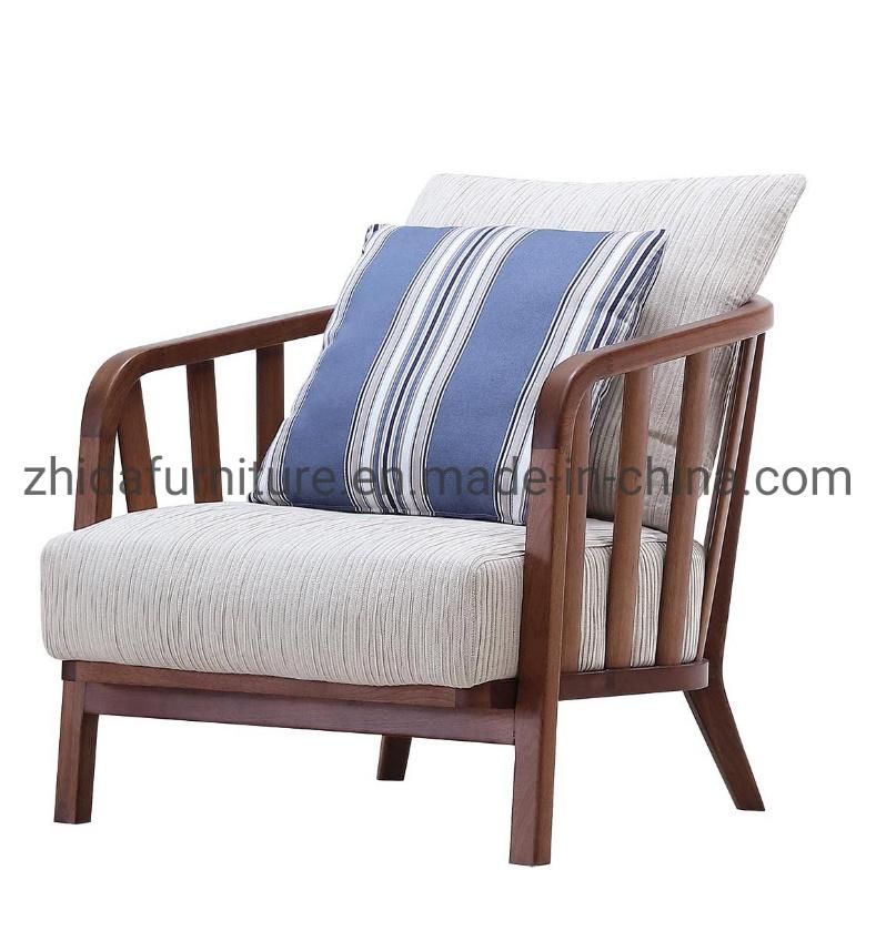 Chinese Living Room Home Furniture Wooden Top Modern Comfy Chair