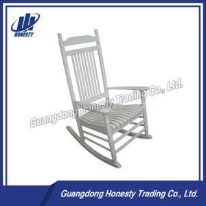 Cy120 Hot Sale Garden Outdoor Wooden Rocking Chair