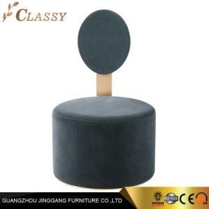 Modern Velvet Stool Ottoman for Living Room Furniture