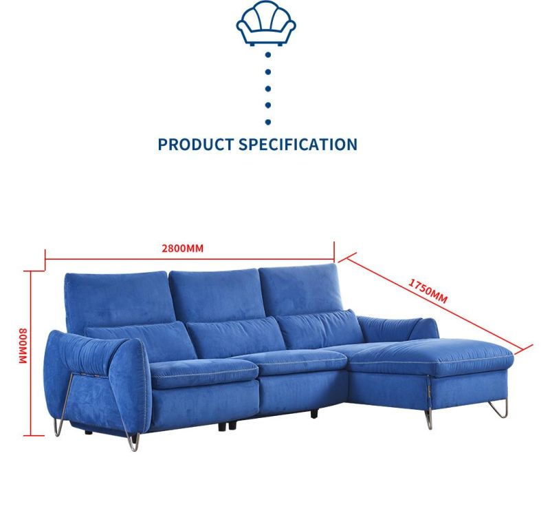 New Design PVC Sofa Living Room Popular Functional Sofa Modern Sofa Apartment Sofa