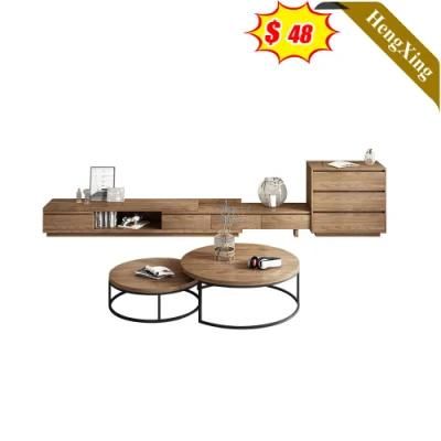 Simple Design Wooden Furniture Wholesale Furniture Table with TV Stand Set Cabinet