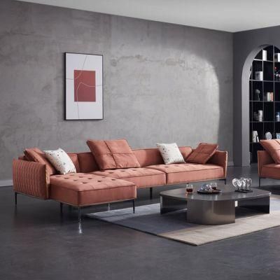 2022 New Arrived High-End Science and Technology Cloth Sectional Sofa