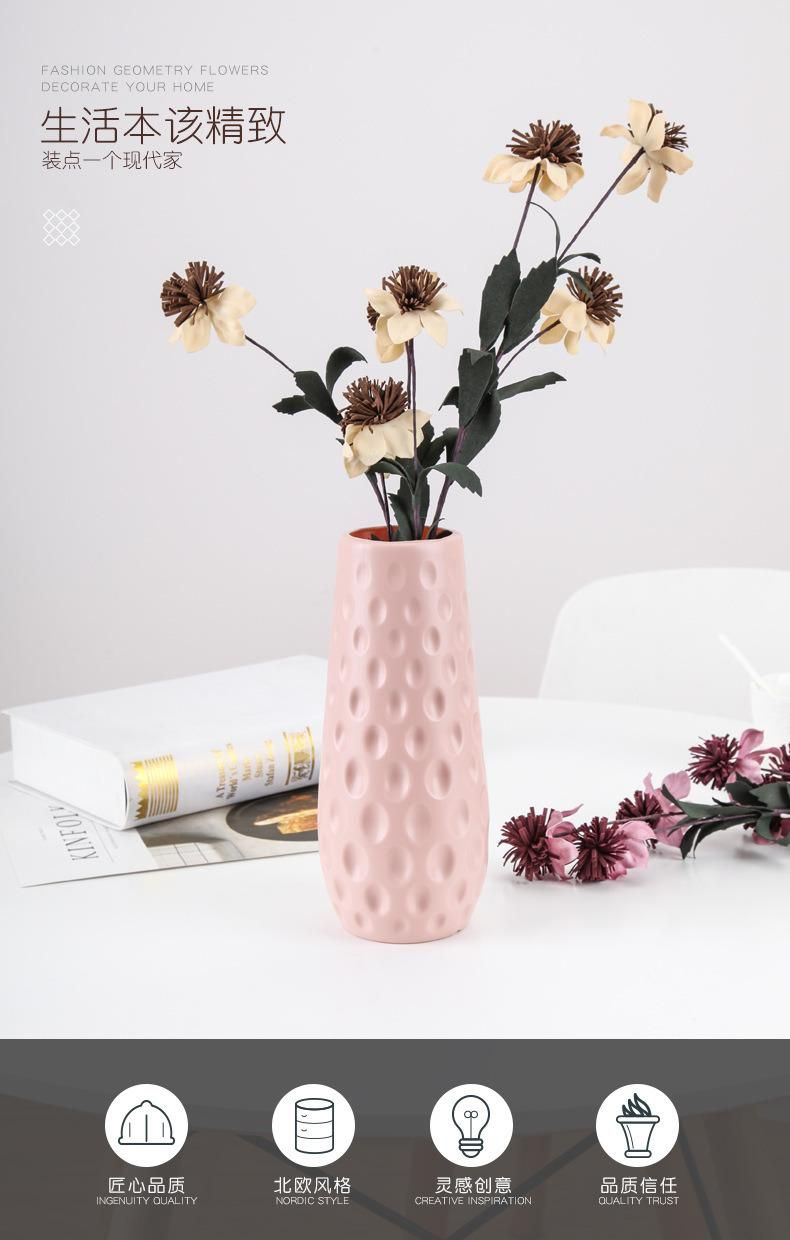 Inno-As009 Eco-Friendly Plastic Vase Living Room Modern Home Decoration