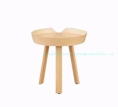 Yellow Color Small Side Table with Cheap Price