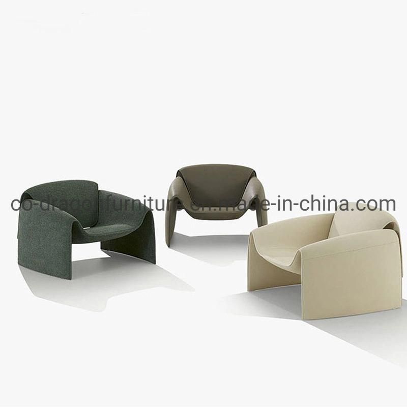 New Design Living Room Furniture Wooden Leather/Fabric Leisure Chair