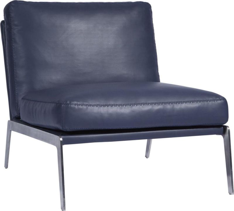 Dr12, Leisure Chairs, Micro Leather with Stainless Steel Base, Home and Hotel Furniture Customization