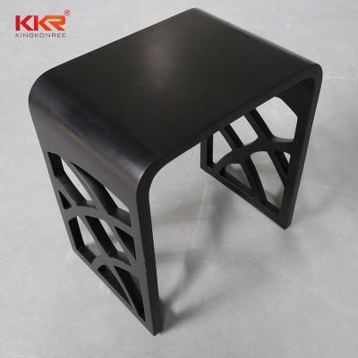 Kkr Solid Surface Resin Stone 10 Years Warranty Bath Stool