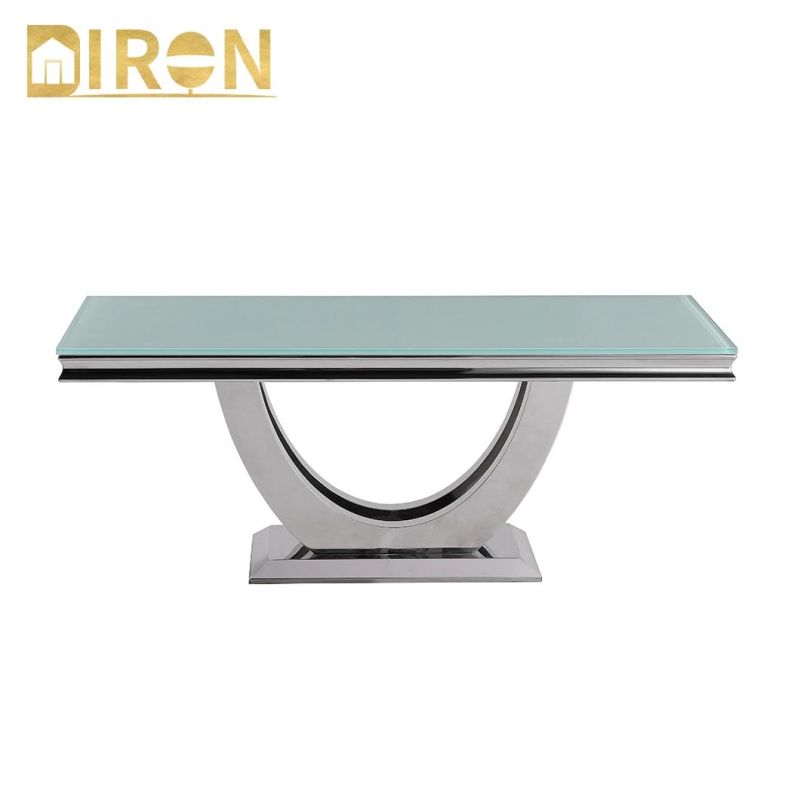 Modern Design New Model Stainless Steel Coffee Table Living Room Furniture Marble Top Tea Coffee Table