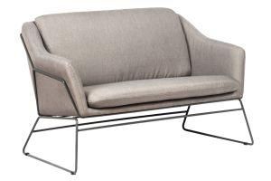 Modern Sofa Sets for Living Room with Fabric and Metal Frame