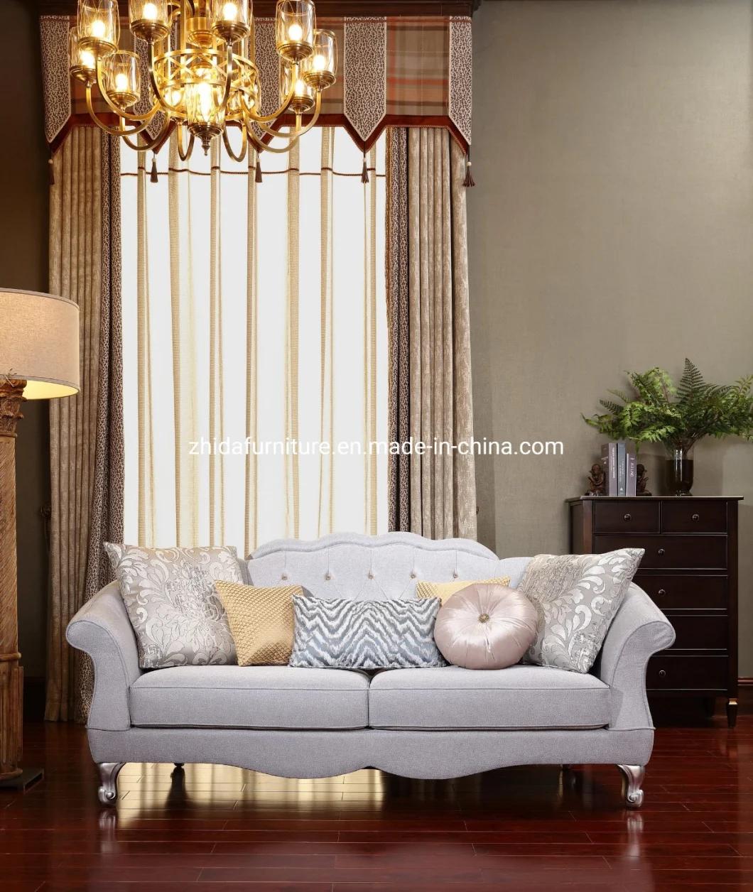 Luxury Classical Fabric Sofa Living Room Furniture Sets