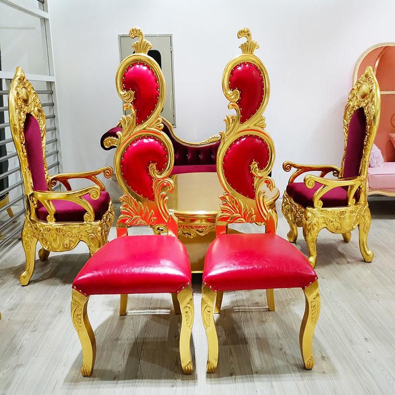 Hot Sale Royal Throne Chairs for Wedding King Throne Chair