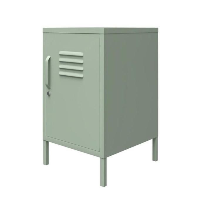 Gdlt Fully Assembled Single Door High Feet Lockers Metal Storage Cabinet Steel Locker