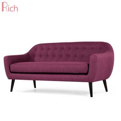 Living Room Furniture Fabric Modern Sofa with Buttons