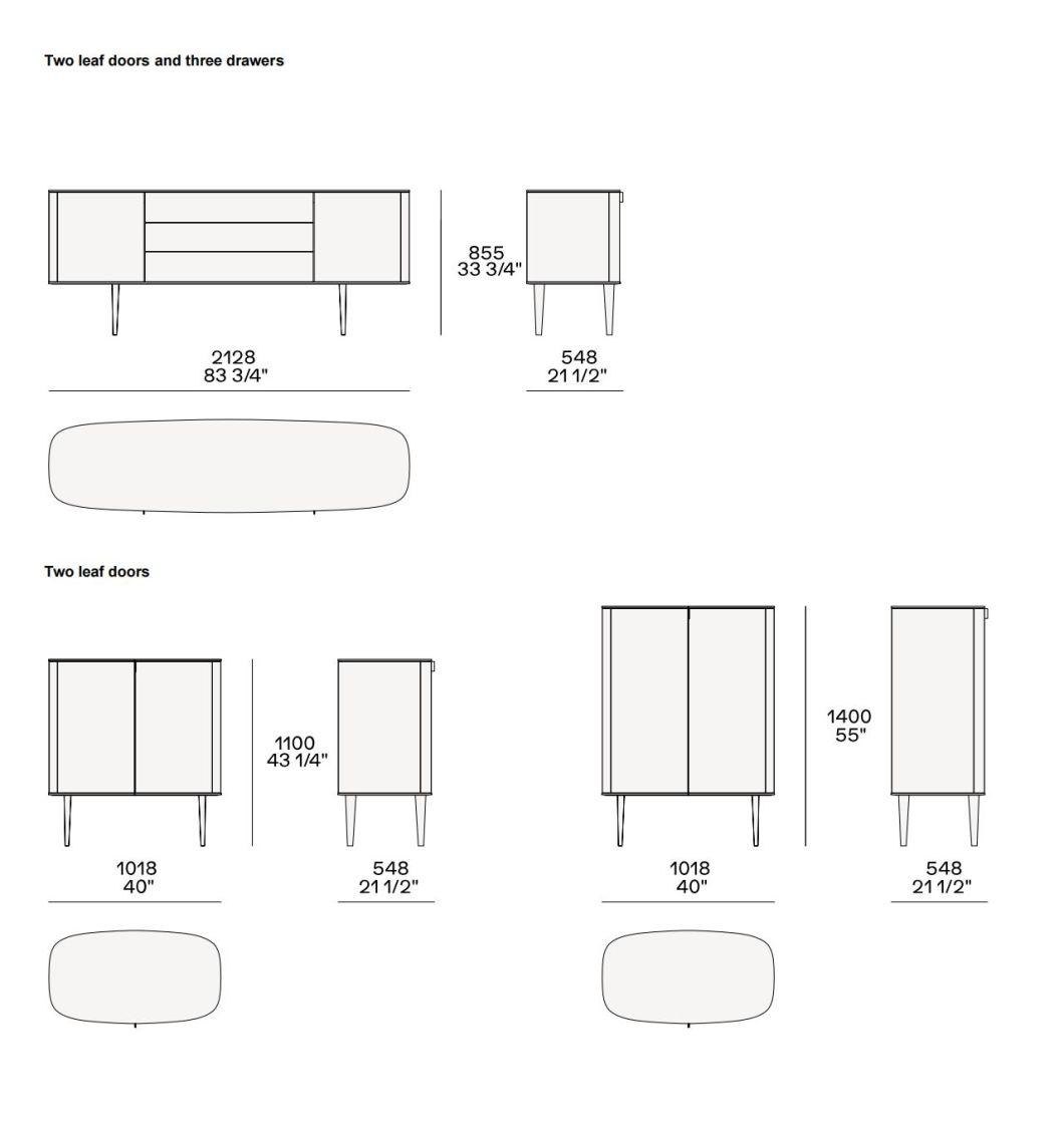 Symphony-2 Wooden TV Stand, Latest Italian Design TV Stand, Home and Hotel Furniture Custom-Made