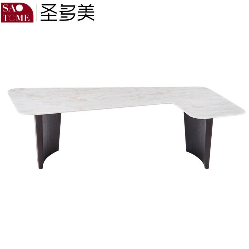 Modern Hotel Living Room Furniture Marble Long Side Table