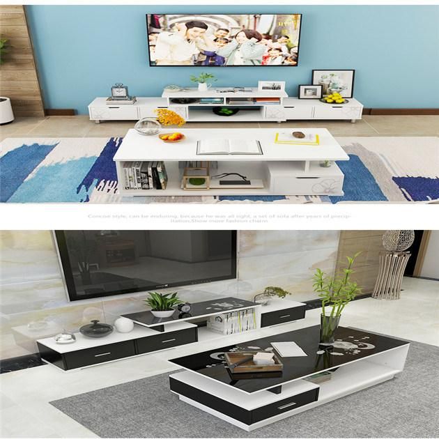 Italian Living Room Furniture Set Tea Table Modern TV Cabinet Corner Table