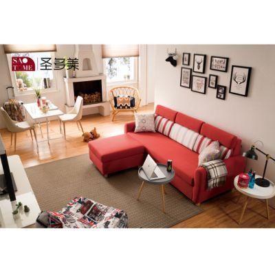 China Furniture Supplier Portable Metal Folding Sofa Bed with Storage