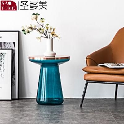 Modern Popular Living Room Furniture Hand Blown Glass Tea Table