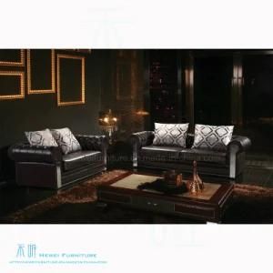 Modern Living Room PU Leather Sofa for Home (HW-A8004S)